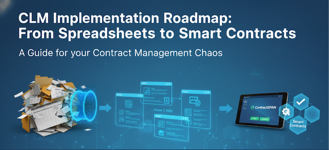 CLM Implementation Roadmap: From Spreadsheets to Smart Contracts